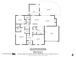 3131 La Ronda Place NE Floor Plan