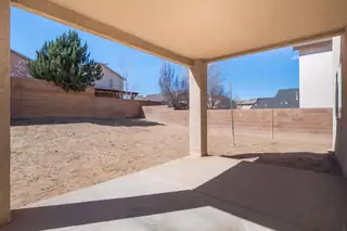 7856 Chaco Mesa Loop NW Backyard