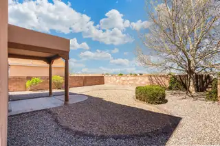 1513 San Pedro Road NE Backyard