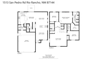 1513 San Pedro Road NE Floor Plan