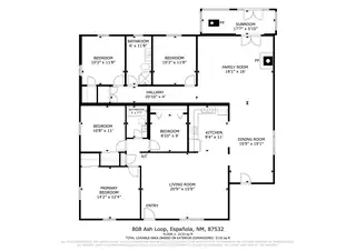 808 Ash Loop Floor Plan