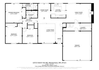 10715 Kielich Avenue NE Floor Plan