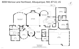 8008 Merissa Lane NE Floor Plan