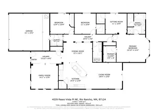 4029 Paseo Vista Place NE Floor Plan