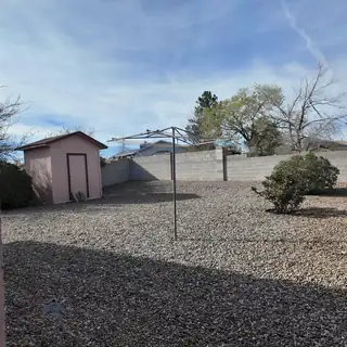 386 Pecos Loop SE Backyard