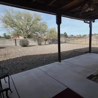 386 Pecos Loop SE Backyard