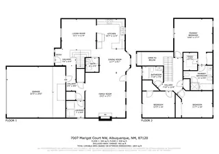 7007 Marigot Court NW Floor Plan