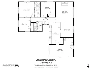 2016 Cagua Drive NE Floor Plan