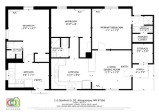 116 Stanford Drive SE Floor Plan