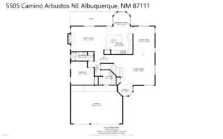 5505 Camino Arbustos NE Floor Plan