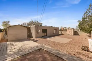 9225 Mescalero Road NE Backyard