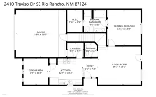 2410 Treviso Drive SE Floor Plan