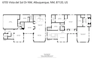 6705 Vista Del Sol Drive NW Floor Plan