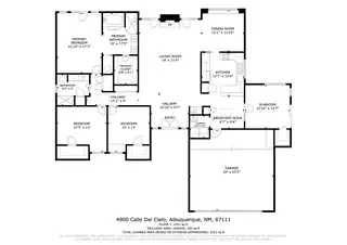 4900 Calle Del Cielo NE Floor Plan