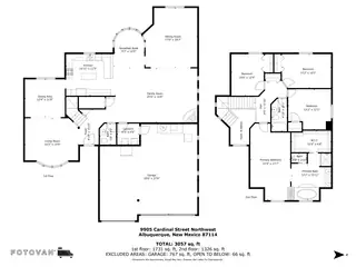 9905 Cardinal Street NW Floor Plan