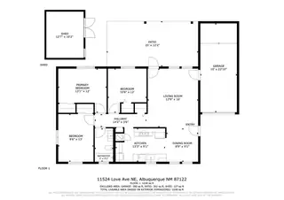 11524 Love Avenue NE Floor Plan