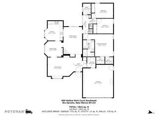909 Hollow Park Court SE Floor Plan