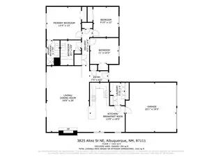 3825 Altez Street NE Floor Plan