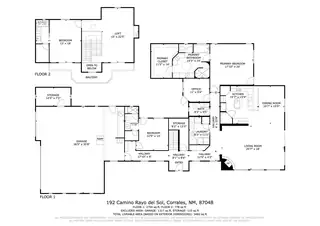 192 Camino Rayo Del Sol Floor Plan