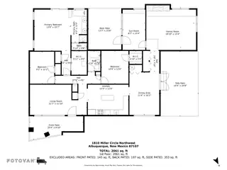 1810 Miller Circle NW Floor Plan