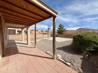 1332 Tesuque Court NE Backyard