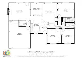 12420 Morocco Road NE Floor Plan