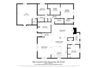 2801 Acequia Drive SW Floor Plan