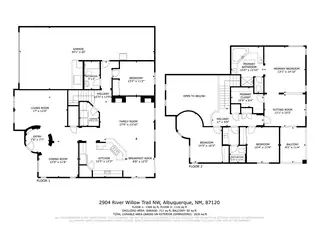 2904 River Willow Trail NW Floor Plan