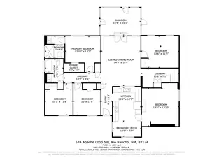 574 Apache Loop SW Floor Plan
