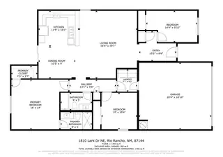 1810 Lark Drive NE Floor Plan