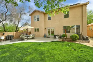 8623 Pine Springs Court NE Backyard