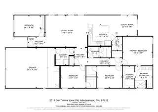 2319 Del Timbre Lane SW Floor Plan