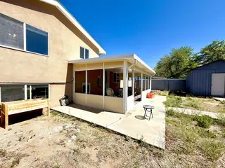 11000 Los Arboles Avenue NE Backyard