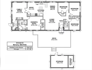 35 Ariel Court Floor Plan