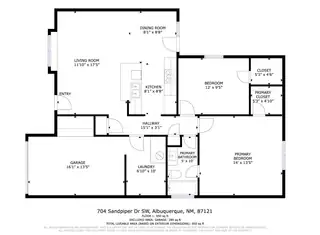 704 Sandpiper Drive SW Floor Plan