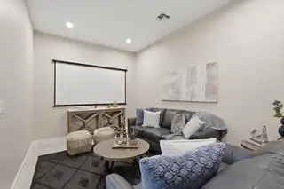 128 Los Ranchos Road NW Home Theater