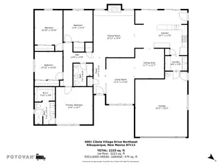 4001 Cibola Village Drive NE Floor Plan