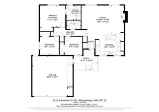 1216 Landman Drive NE Floor Plan