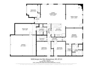 5828 Burgos Avenue NW Floor Plan
