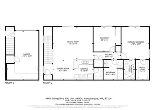 4801 Irving Boulevard NW UNIT 4904 Floor Plan