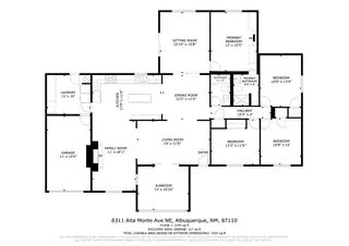 6311 Alta Monte Avenue NE Floor Plan