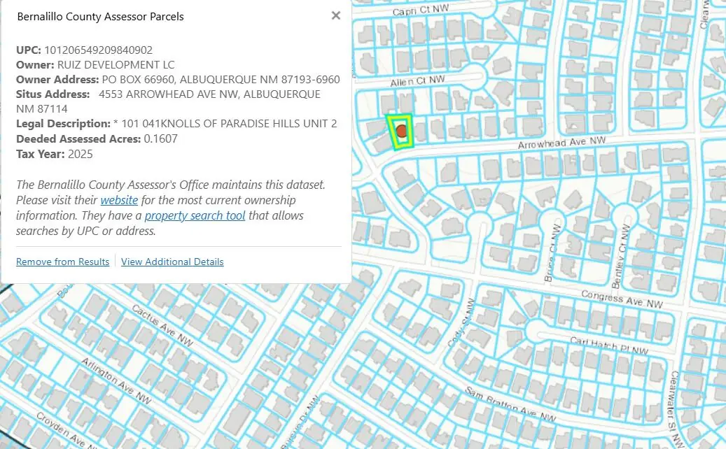 4553 Arrowhead Avenue NW