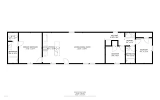7401 San Pedro Drive NE TRLR 166 Floor Plan