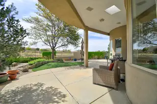 12816 Sandia Ridge Place NE Patio