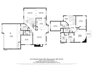 4112 Rancho Gusto NW Floor Plan