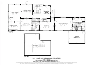 201 14th Street NW Floor Plan