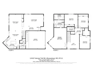 12420 Tularosa Trail NE Floor Plan