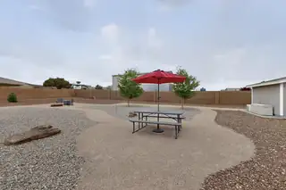 3125 Ilford Road NE Backyard