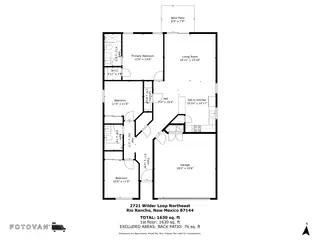 2721 Wilder Loop NE Floor Plan