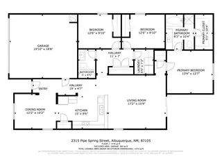 2315 Pipe Spring Street SW Floor Plan